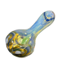 Blue & Yellow Glass Hand Pipe 3.5”
