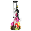 Witch Way 3D Painted Beaker Bong - 14IN